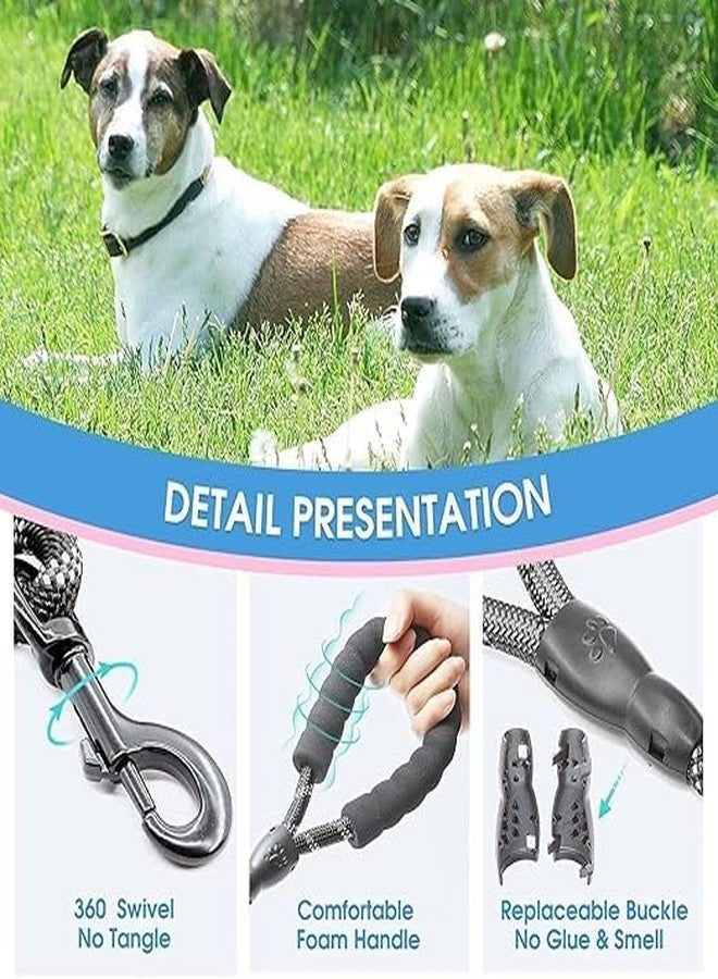 Anadi Dog Walking Rope 4FT Soft Handle, Nylon Cord Training Pet Walking Leashes for Small and Medium Sized Pet Thick Reflective Heavy Duty Rope with Anti Slip Handle - Image 5